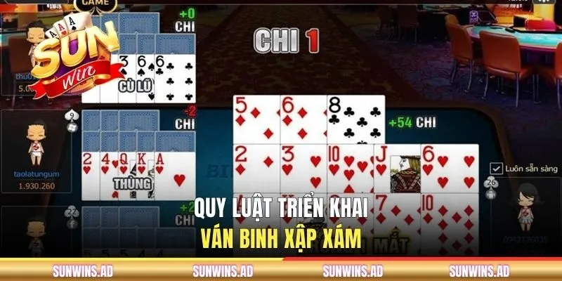 Mậu Binh Online - Luật Chơi Chi Tiết Người Mới Cần Ghi Nhớ 2 Quy luật triển khai ván Binh Xập Xám